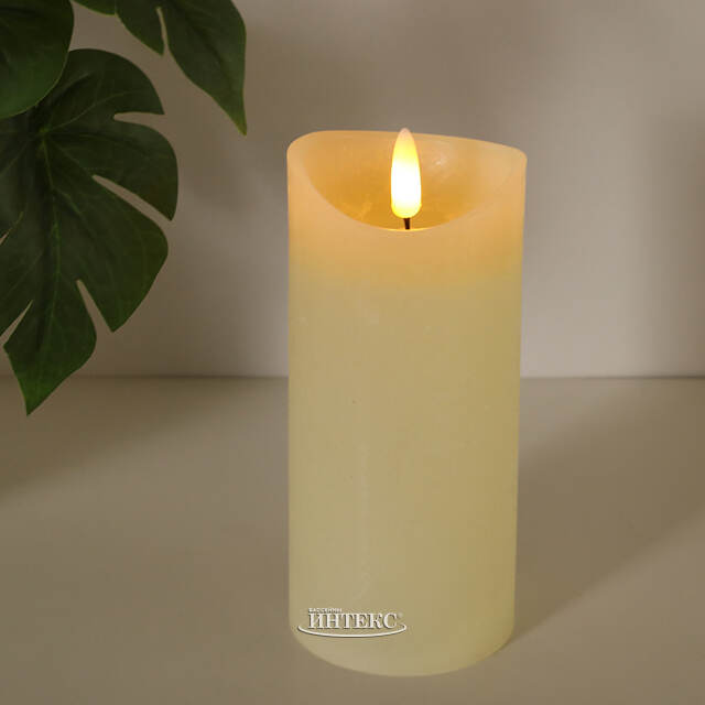 Светодиодная свеча Ромеро 15*7 см, на батарейках Koopman