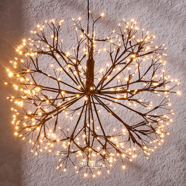 Подвесной светильник Одуванчик 45 см, 464 экстра теплых белых LED ламп, IP44 Koopman