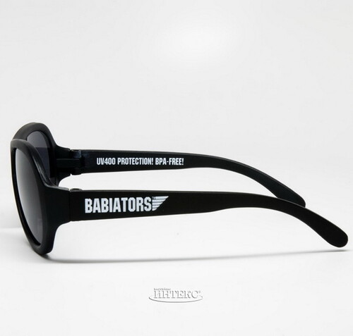 Детские солнцезащитные очки Babiators Original Aviator. Спецназ, 3-5 лет, черный Babiators