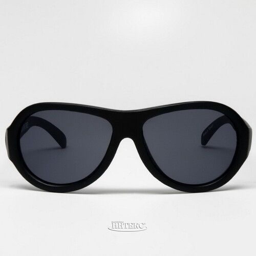 Детские солнцезащитные очки Babiators Original Aviator. Спецназ, 0-2 лет, черный Babiators