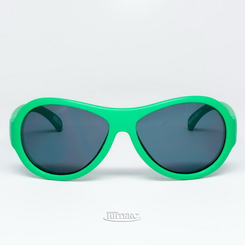 Детские солнцезащитные очки Babiators Original Aviator. Время летит, 0-2 лет, зеленый Babiators
