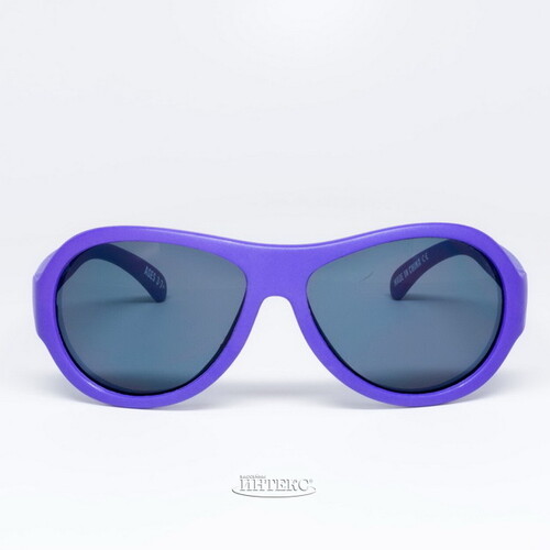 Детские солнцезащитные очки Babiators Original Aviator. Пилот, 0-2 лет, фиолетовый Babiators