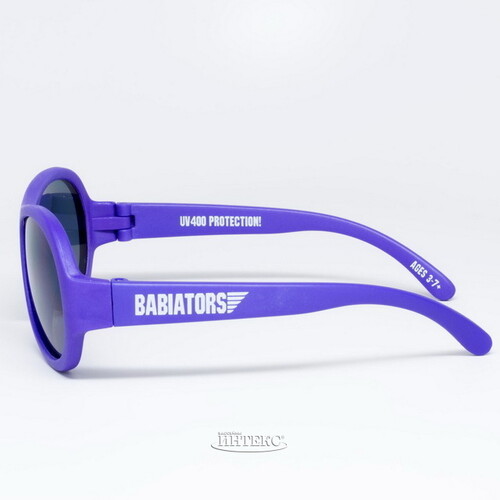 Детские солнцезащитные очки Babiators Original Aviator. Пилот, 0-2 лет, фиолетовый Babiators