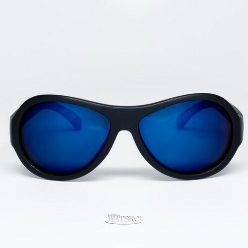 Детские солнцезащитные очки Babiators Polarized. Спецназ, 0-2 лет, черный, чехол Babiators