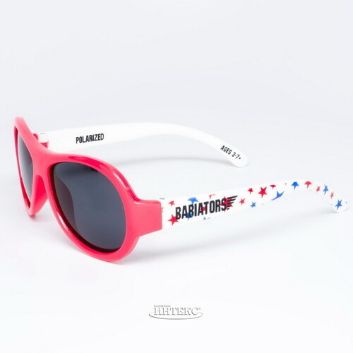 Детские солнцезащитные очки Babiators Polarized. Звёздочки, 0-2 лет, чехол Babiators