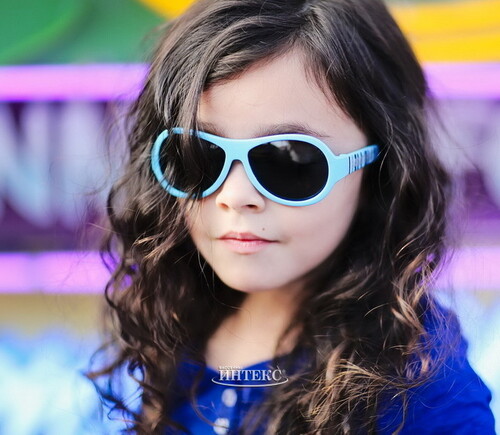 Детские солнцезащитные очки Babiators Polarized. Сверхзвуковые полоски, 0-2 лет, чехол Babiators