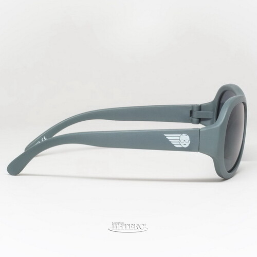 Детские солнцезащитные очки Babiators Original Aviator. Галактика, 0-2 лет, серый Babiators