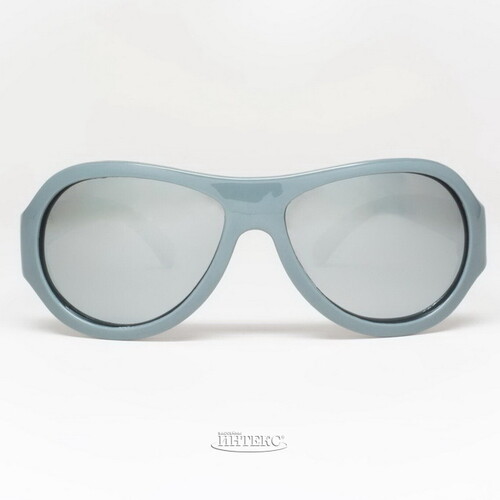 Детские солнцезащитные очки Babiators Polarized. Камуфляж, 0-2 лет, серый, чехол Babiators