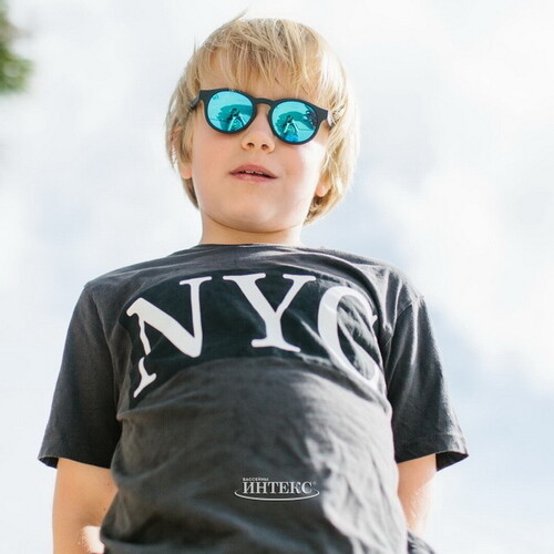 Солнцезащитные очки для подростков Babiators Polarized Keyhole Агент, 6-14 лет, черные Babiators