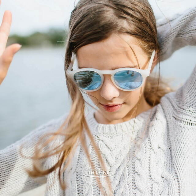 Детские солнцезащитные очки Babiators Polarized Keyhole Джетсеттер, 0-2 лет, полупрозрачные Babiators (Бэбиаторс)