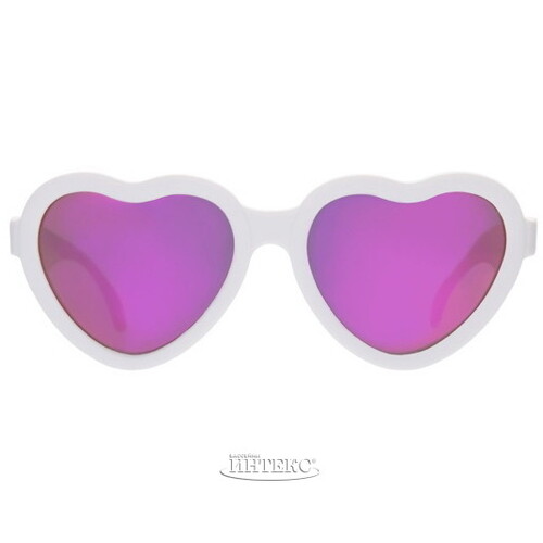 Детские солнцезащитные очки Babiators Polarized Hearts Влюбляшка, 3-5 лет, белые Babiators