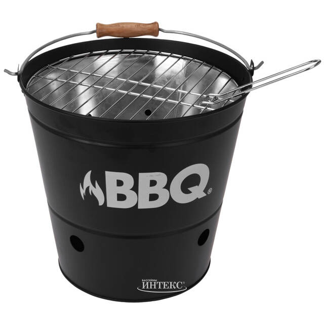 Мангал для барбекю Вудхейвен 40*27 см, черный Koopman