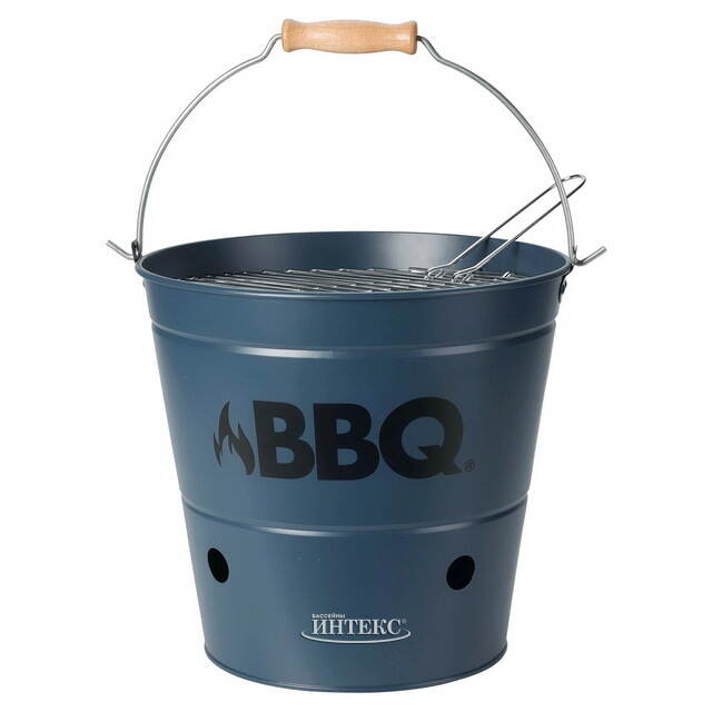 Настольный гриль Grill 26 см синий Koopman