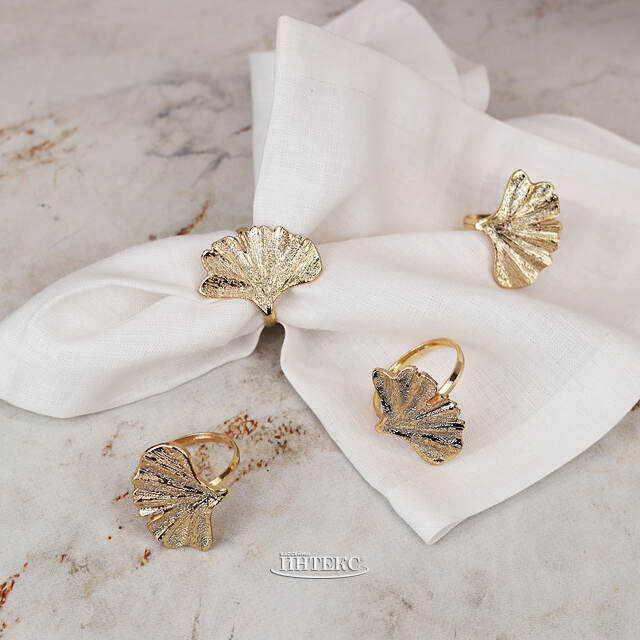 Кольца для салфеток Great Gingko, 4 шт Koopman