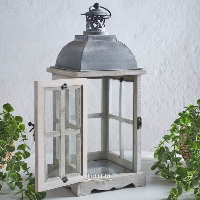 Подсвечник фонарь Орчелли 41 см белый Koopman (Купман)