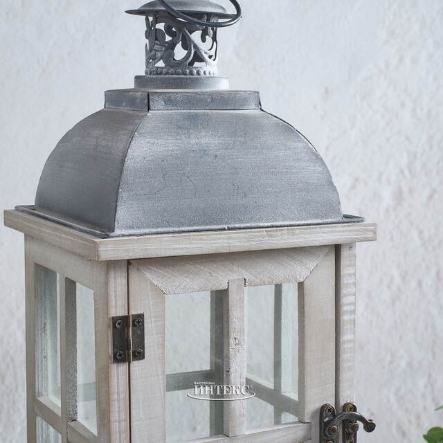 Подсвечник фонарь Орчелли 41 см белый Koopman (Купман)