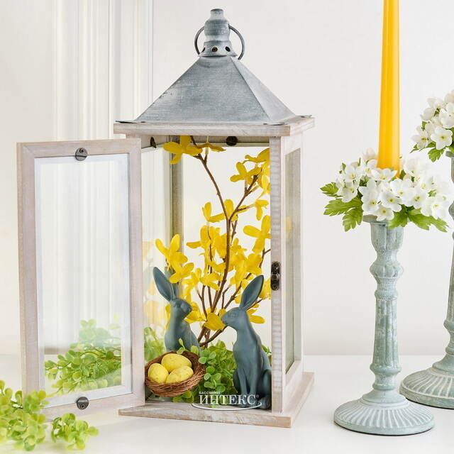 Искусственная ветка Форзиция Анхельм 104 см Boltze (Больтце)