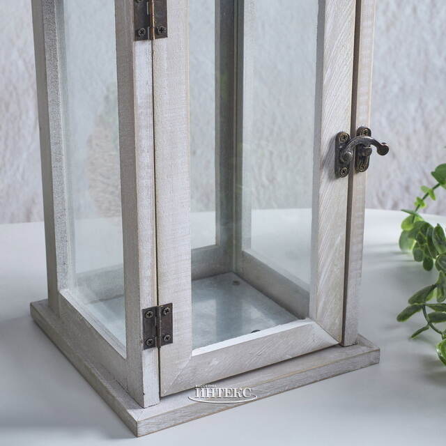 Подсвечник фонарь Тринелли 41*16 см белый Koopman (Купман)