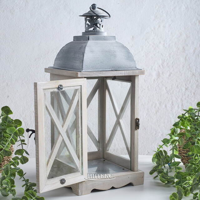 Подсвечник фонарь Розелли 41*16 см белый Koopman (Купман)