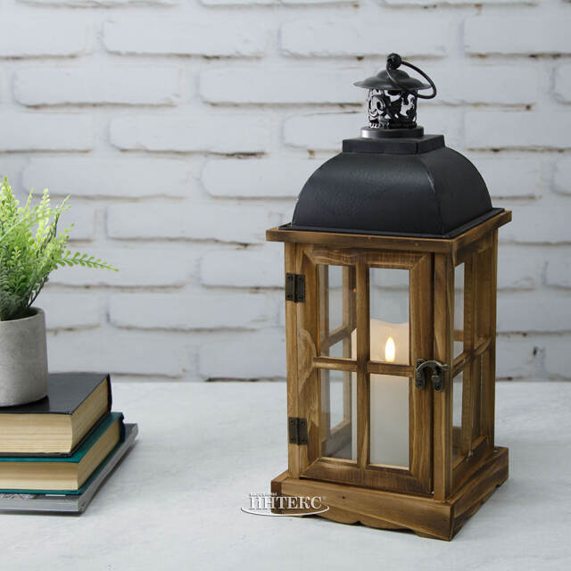 Подсвечник фонарь Орчелли 41*16 см коричневый Koopman (Купман)