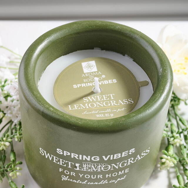 Ароматическая свеча в стакане Relaxation - Лемонграсс 8 см Koopman (Купман)