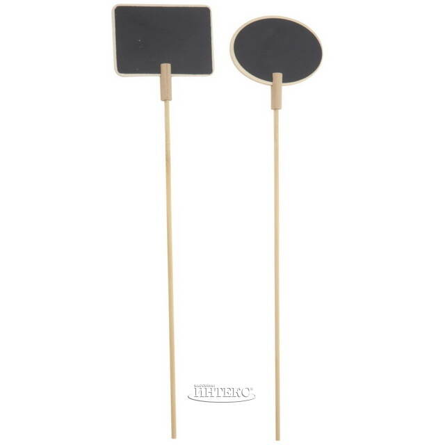 Садовые таблички для маркировки на штекере, с мелками 30*7 см, 24 шт Koopman