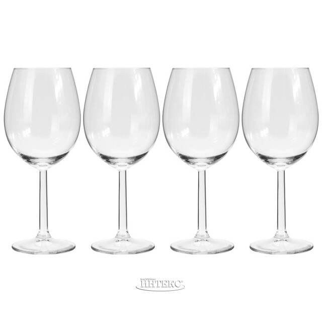 Набор бокалов для белого вина Moscato 20 см, 4 шт, 430 мл Koopman