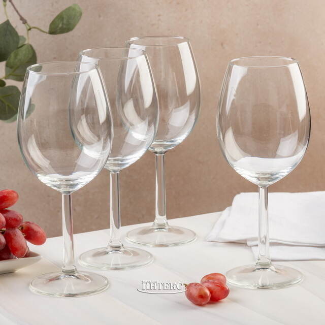 Набор бокалов для белого вина Moscato 20 см, 4 шт, 430 мл Koopman