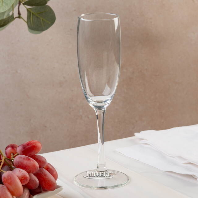 Бокалы для вина и шампанского Кристалл, 15 шт, уцененные Koopman