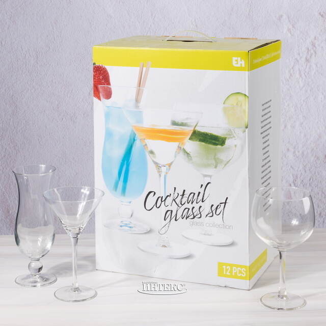 Набор бокалов для коктейлей Cocktail Brunch 12 шт Koopman (Купман)