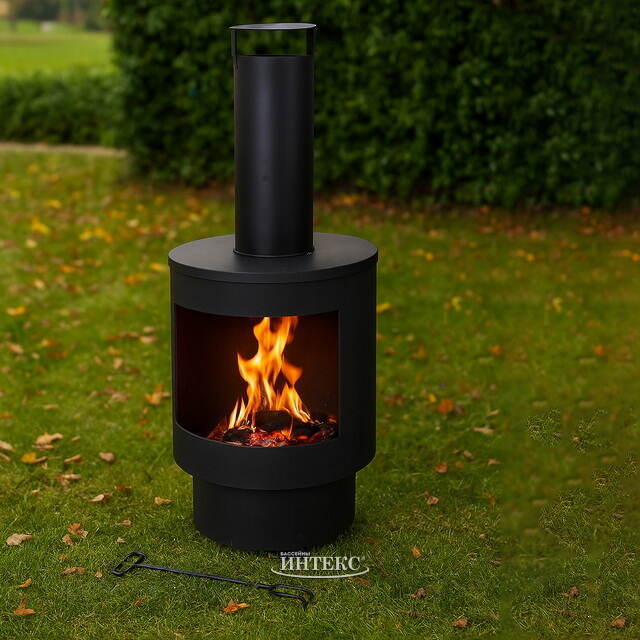 Очаг для костра Камин Блэкмет 112*45 см Koopman