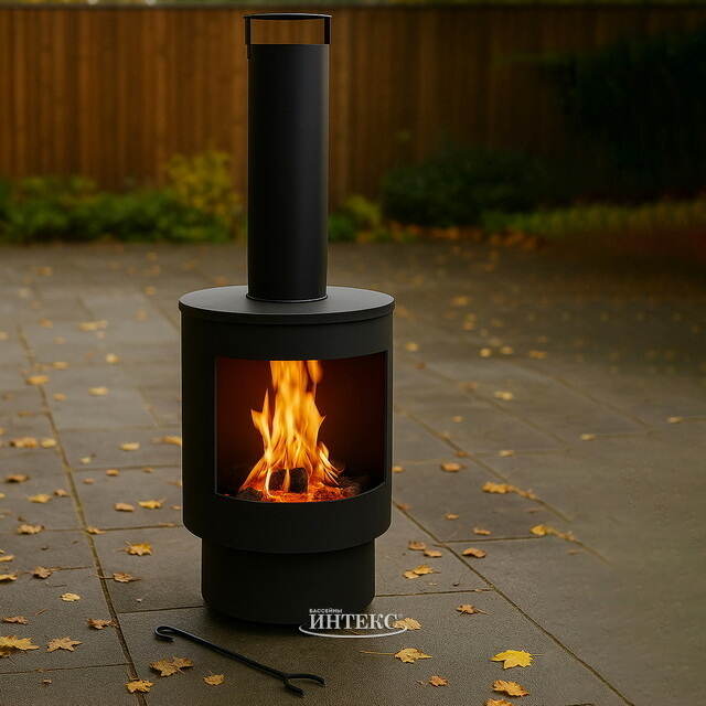 Очаг для костра Камин Блэкмет 112*45 см Koopman