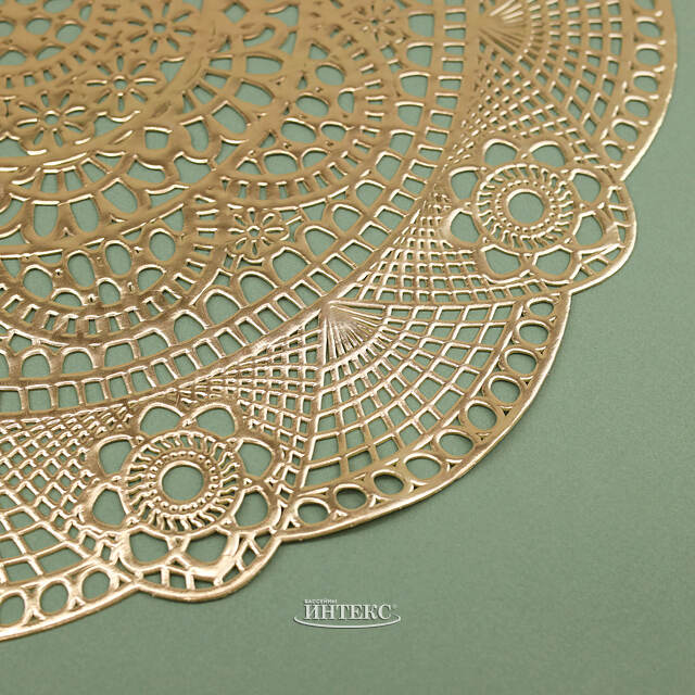 Сервировочная салфетка Жозефин 35 см золотая Koopman