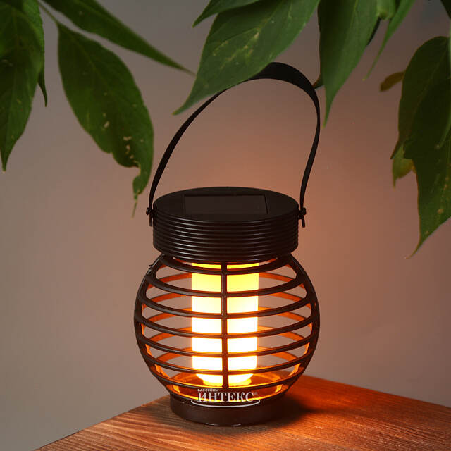 Садовый светильник на солнечной батарее Solar Salinas 11*10 см, IP44 Koopman