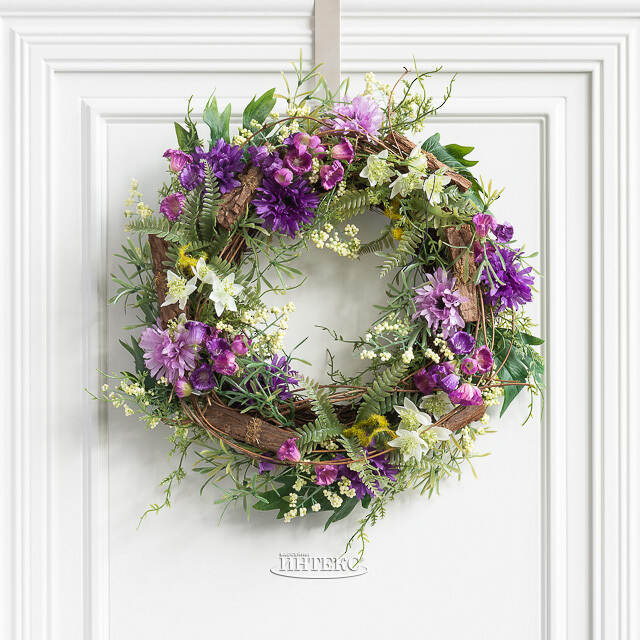 Венок Provence - Магическая Красота 34 см, фиолетовый Swerox (Сверокс)