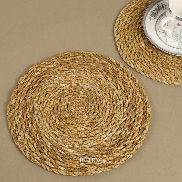 Плейсмат плетеный Реджис 20 см, 2 шт Koopman