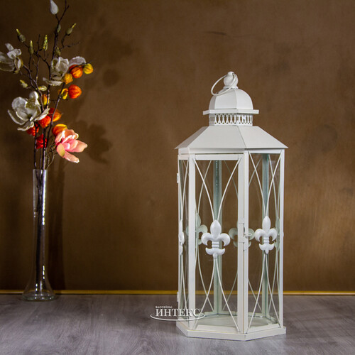 Декоративный фонарь для свечи Дюбуа 60 см, металл Star Trading (Svetlitsa)