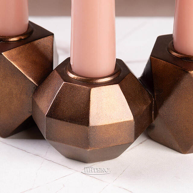 Металлический подсвечник De Bronzo 15 см Goodwill