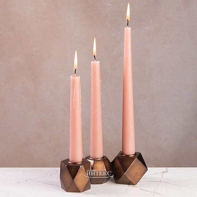 Металлический подсвечник De Bronzo 15 см Goodwill