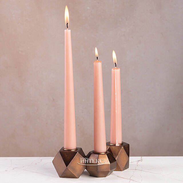 Металлический подсвечник De Bronzo 15 см Goodwill