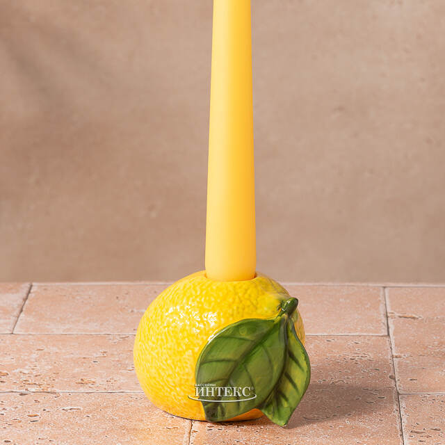 Декоративный подсвечник Сочный Лимон - Saltford 10 см Goodwill