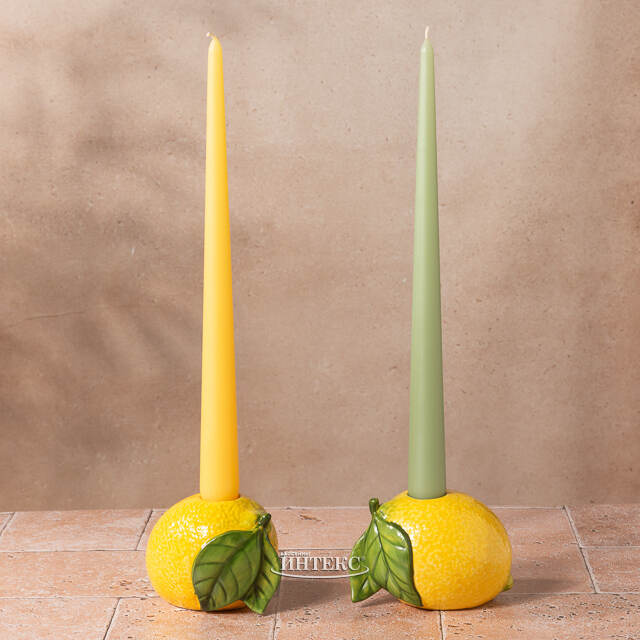 Декоративный подсвечник Сочный Лимон - Saltford 10 см Goodwill