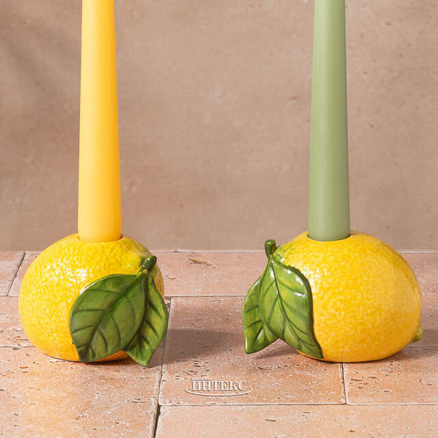 Декоративный подсвечник Сочный Лимон - Saltford 10 см Goodwill