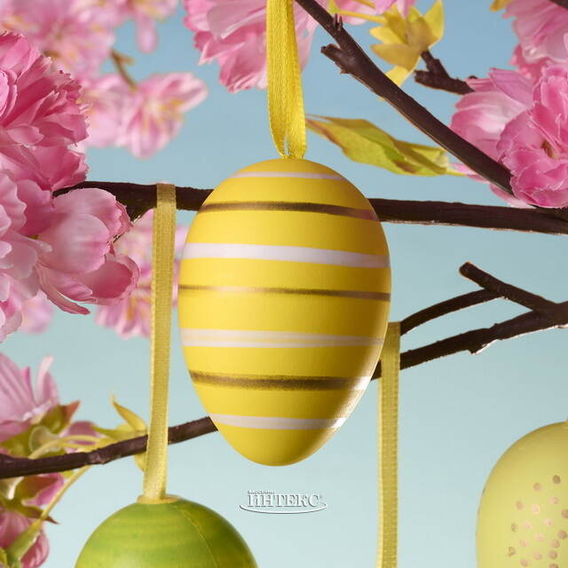 Пасхальные украшения Яйца Глиерос 6 см, 6 шт Koopman (Купман)