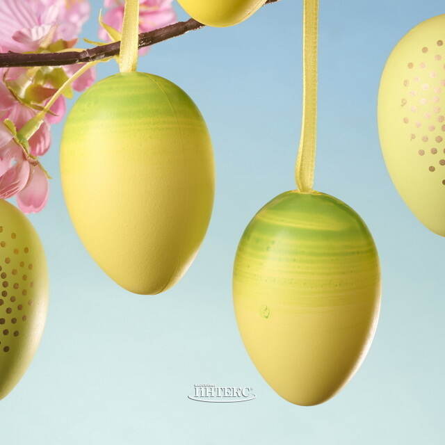 Пасхальные украшения Яйца Глиерос 6 см, 6 шт Koopman (Купман)