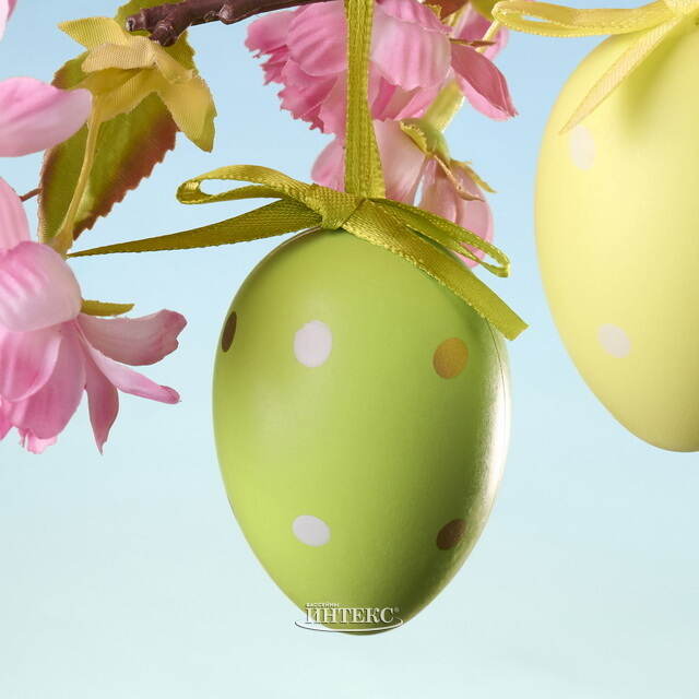 Пасхальные украшения Яйца Моррис 6 см, 6 шт Koopman (Купман)