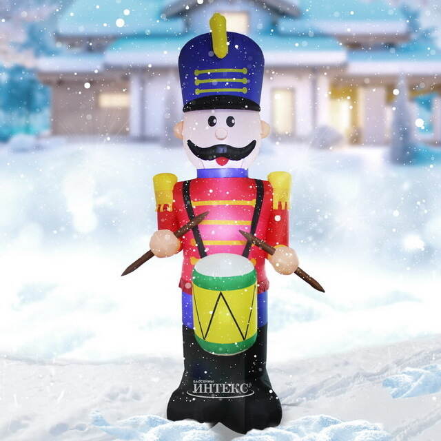 Надувная фигура Храбрый Гвардеец 355 см с подсветкой, IP44 Koopman