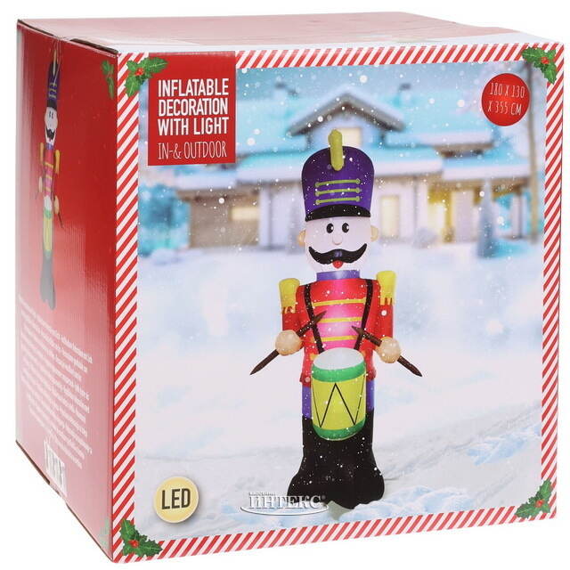 Надувная фигура Храбрый Гвардеец 355 см с подсветкой, IP44 Koopman