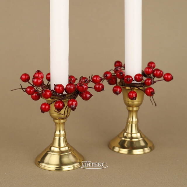 Венок для свечи Ягодный Джем 7 см Swerox