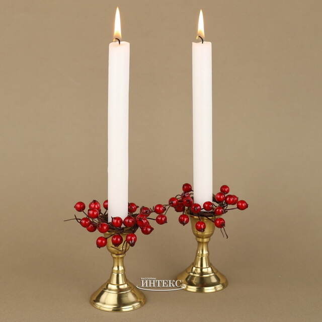 Венок для свечи Ягодный Джем 7 см Swerox